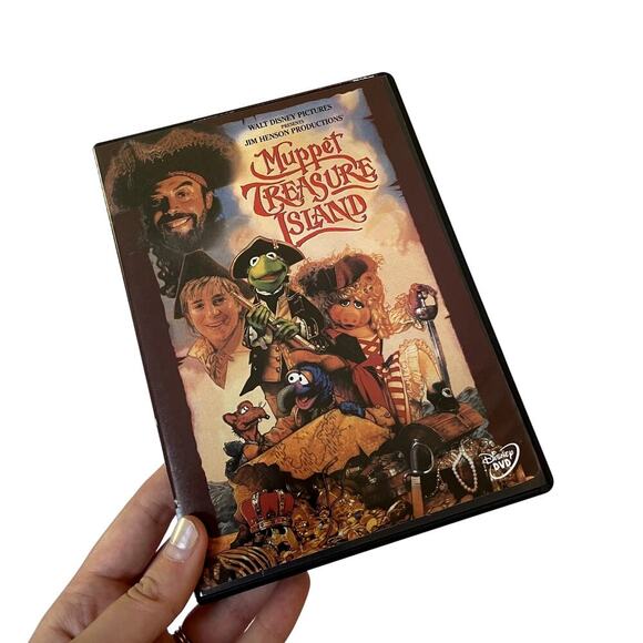 Disney Jim Henson Muppet Treasure Island DVD Movie IBSN 0-7888-3465-7 - Picture 1 of 4